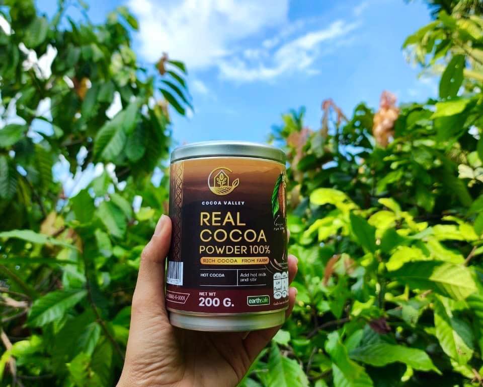 ผงโกโก้แท้ 100% ตรา Cocoa Valley