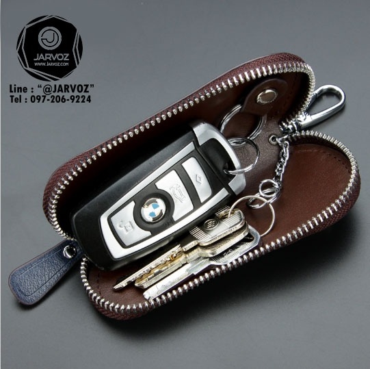 BOPAI by jarvoz กระเป๋าใส่พวงกุญแจหนัง Top leather พรีเมี่ยม