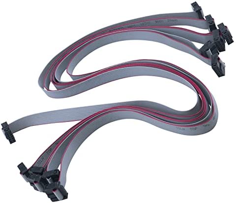 สาย IDC Flat Ribbon Data Cable 10 Pin for 3D Printer 2004/12864 LCD สายแพร ยาว 70cm