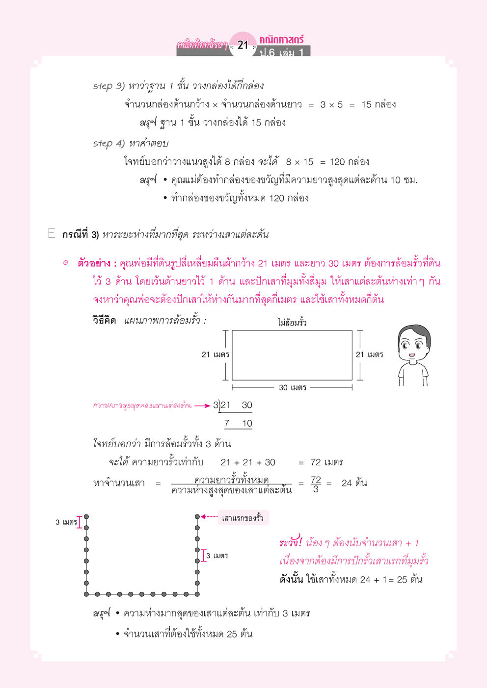 คณิตคิดกล้วยๆ คณิตศาสตร์ ป.6 เล่ม 1 (หลักสูตรใหม่) โดย พ.ศ.พัฒนา