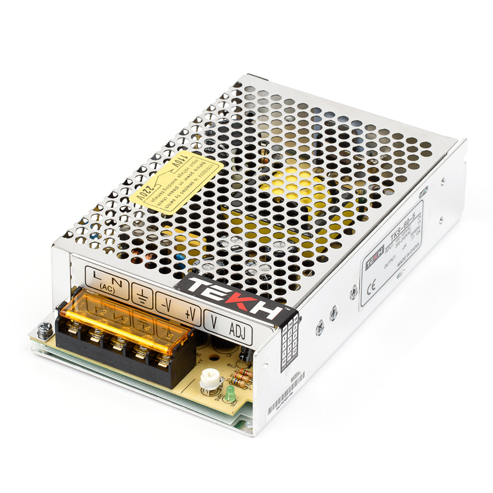 TEKH™ TKS-60-5 Switching Power Supply 5V 12A 60W