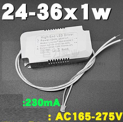 Driver LED 24-36x1w