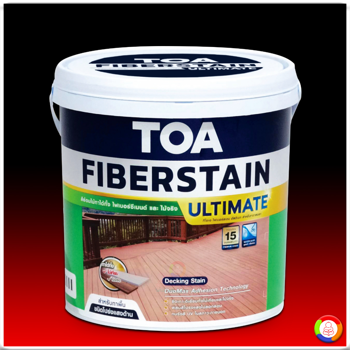 Toa Fiberstain Ultimate Matt ทีโอเอ ไฟเบอร์สเตน อัลติเมท สำหรับงานพื้น ชนิดโปร่งแสง (ด้าน)
