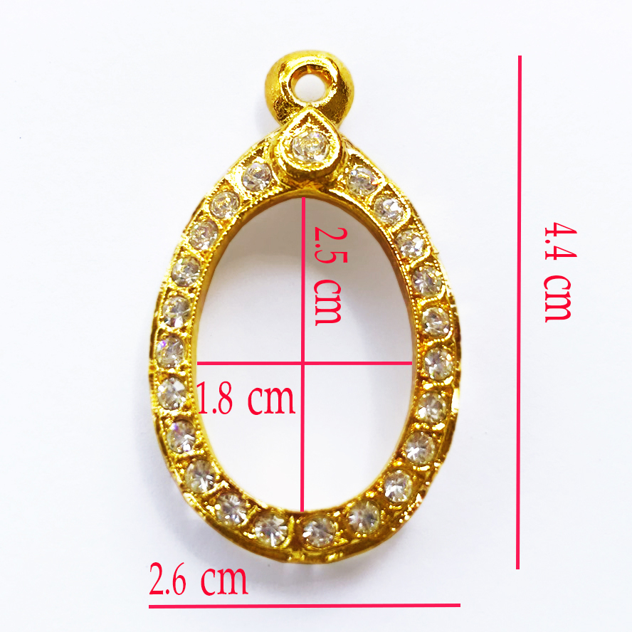 กรอบพระฝังพลอย