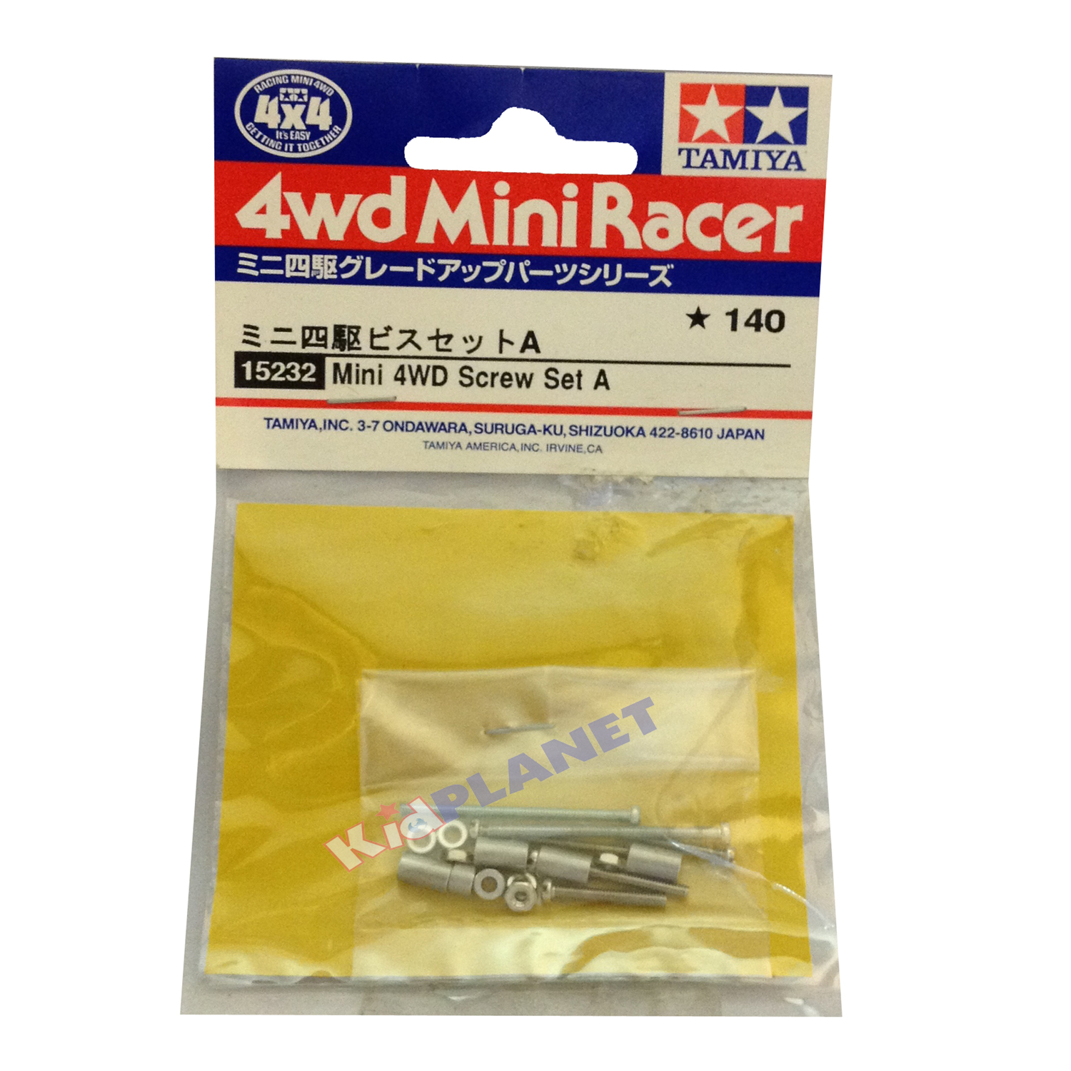 15232 TAMIYA Mini 4WD Screw Set A