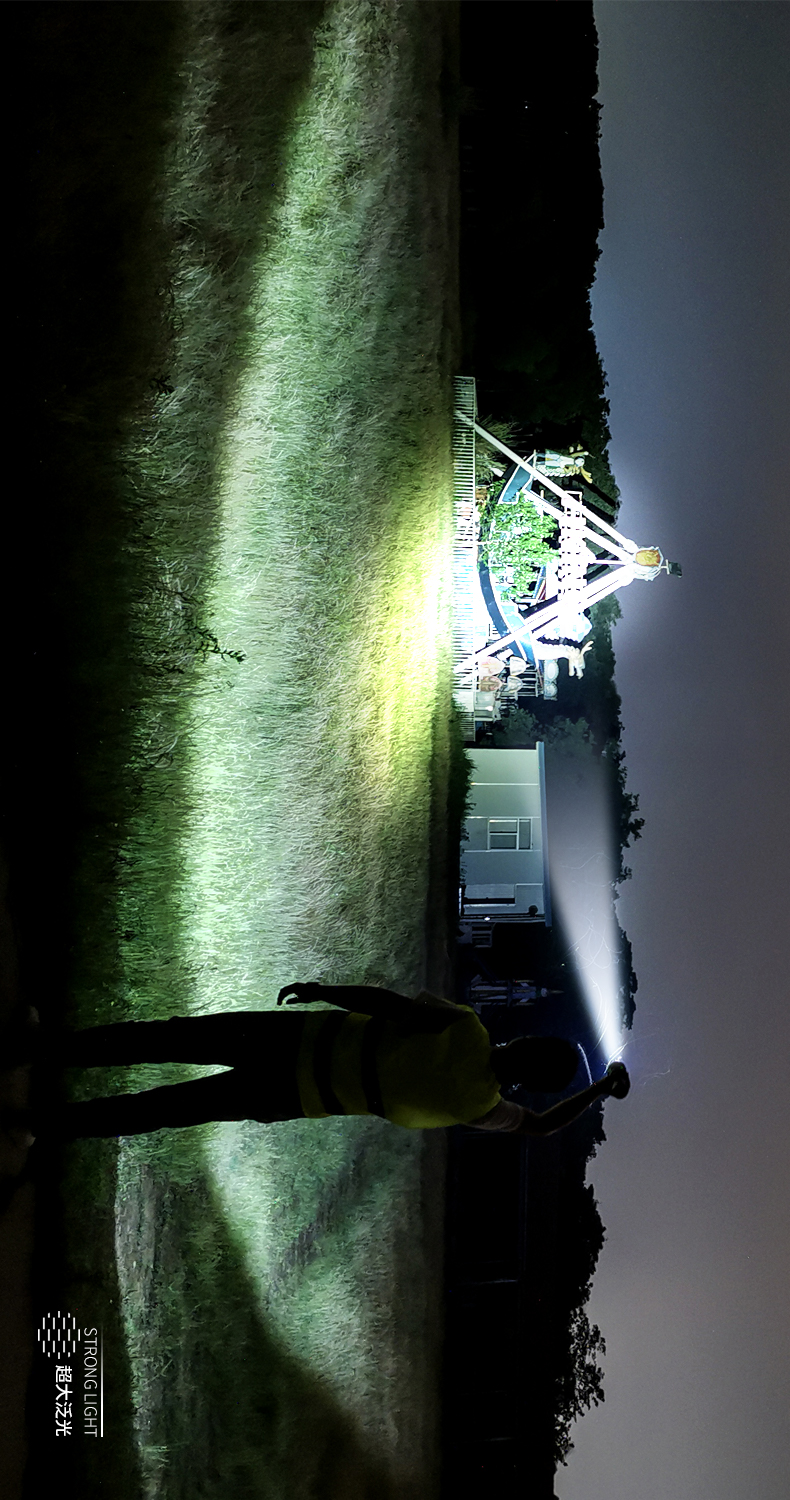 ไฟฉายจับถือ และสะพาย ขนาดกลาง Han Guang 2832G