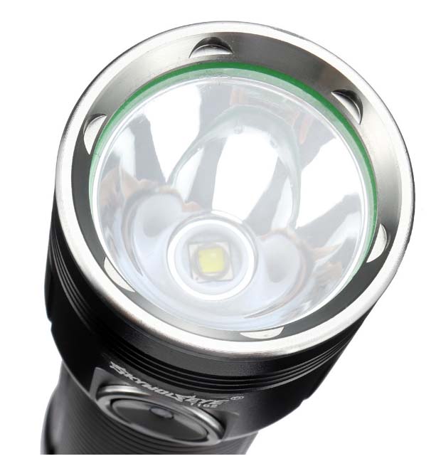 ไฟฉายแรงสูงส่องไกล ขนาดกลาง Skywolfeye T162 26650