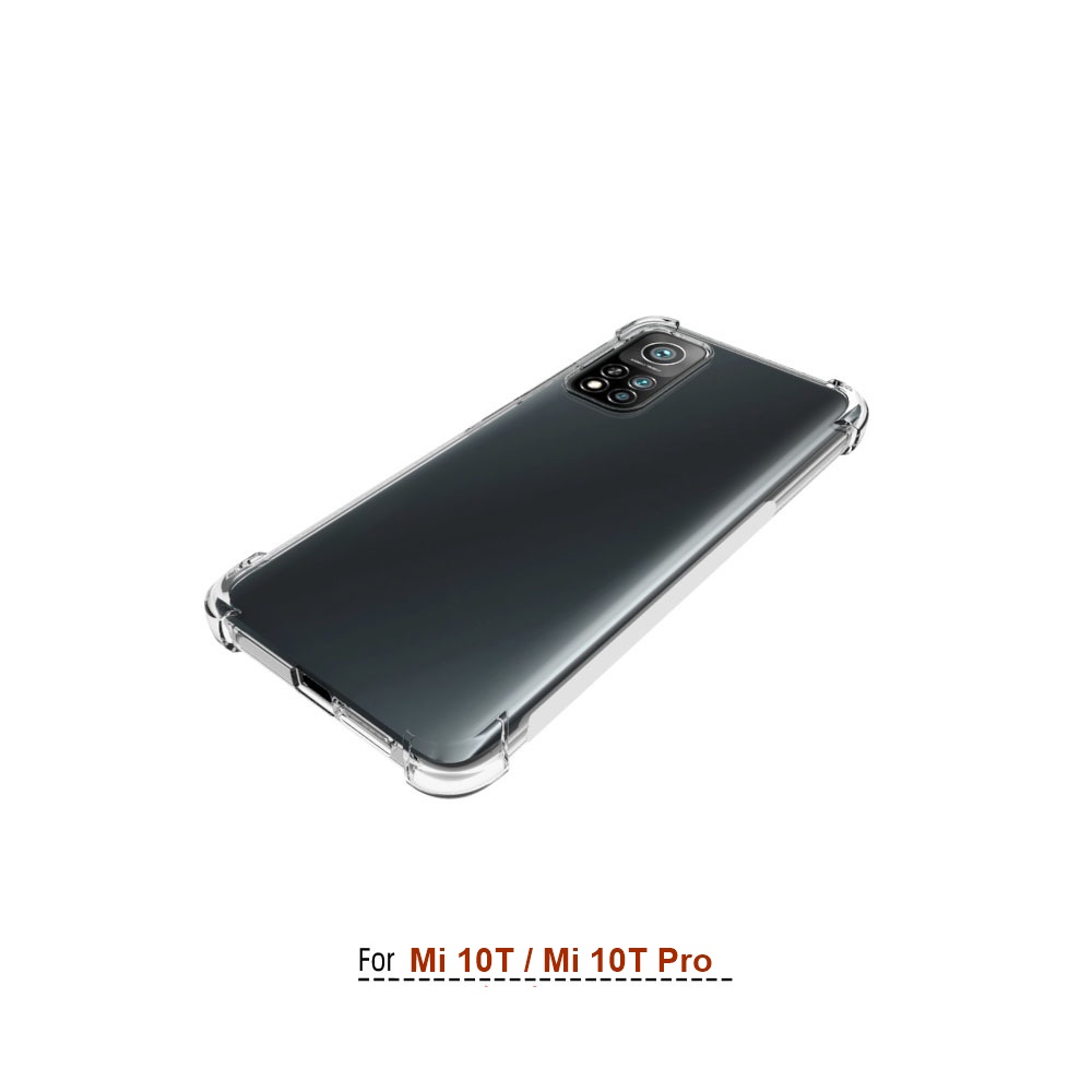 เคส Xiaomi Mi 10T / Mi 10T Pro ใสเสริมขอบและมุมกันกระแทก