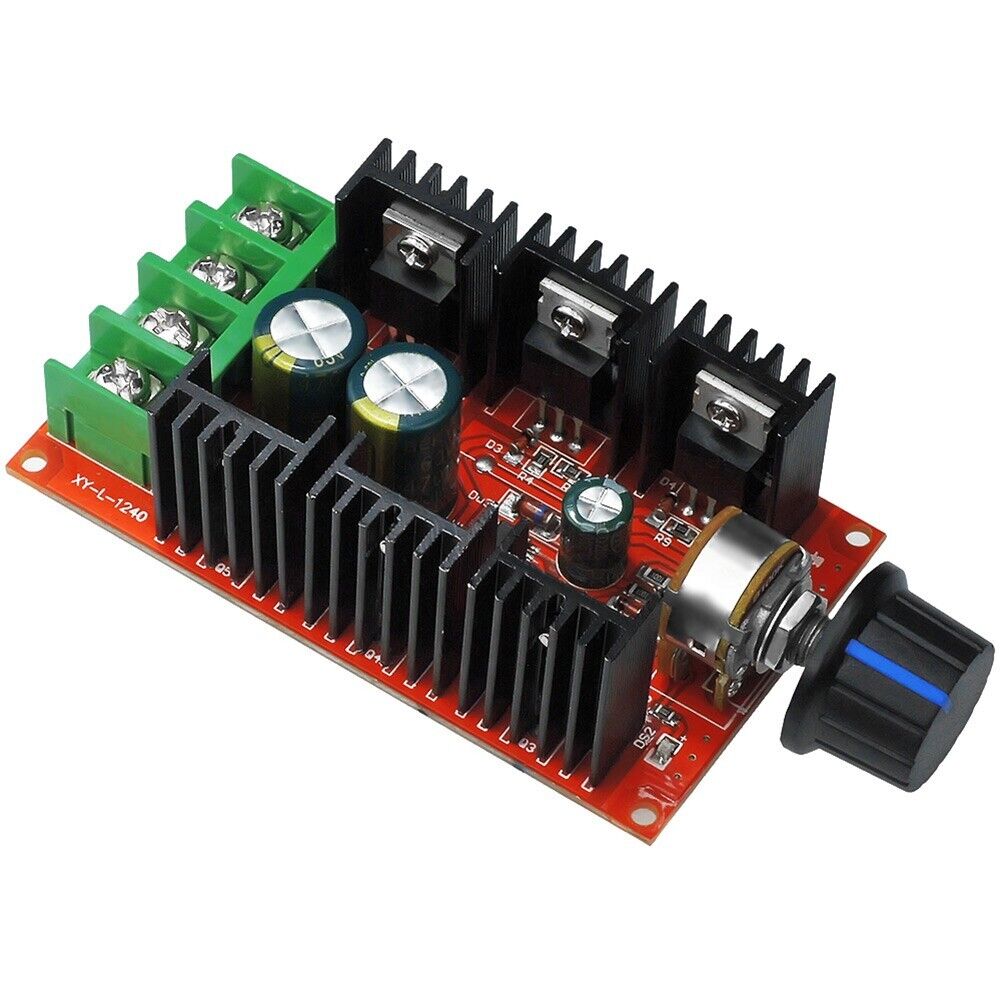9-50V 2000W 40A DC PWM Motor Speed Controller กล่องขับมอเตอร์