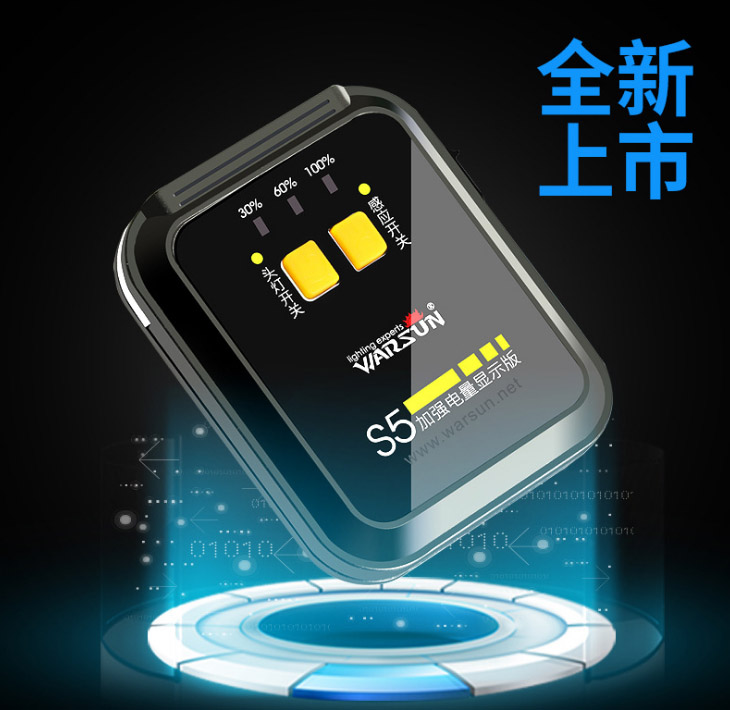 ไฟฉายคาดศีรษะ หรือคาดหมวก แบบ 4 หลอด LED Osram Warsun รุ่น S5