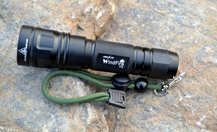 ไฟฉายพกพาแรงสูง Cree LED ชนิด T6 2 (U2)