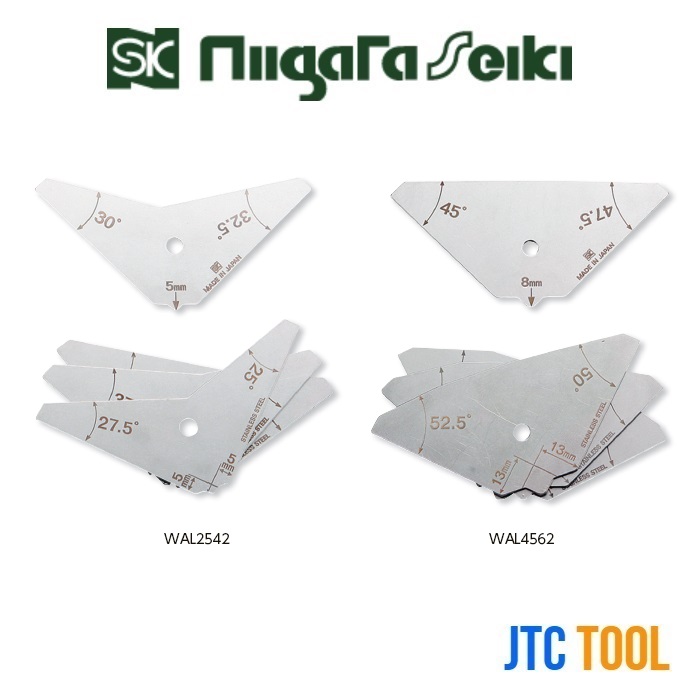 Niigata Seiki SK เกจวัดแนวเชื่อม รุ่น WAL - Angle Limit Gauge Series WAL