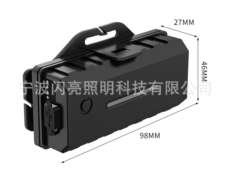 ไฟฉายคาดศีรษะแรงสูง แบบ 10 หลอด LED และ SMD , Strong Wolf TD159