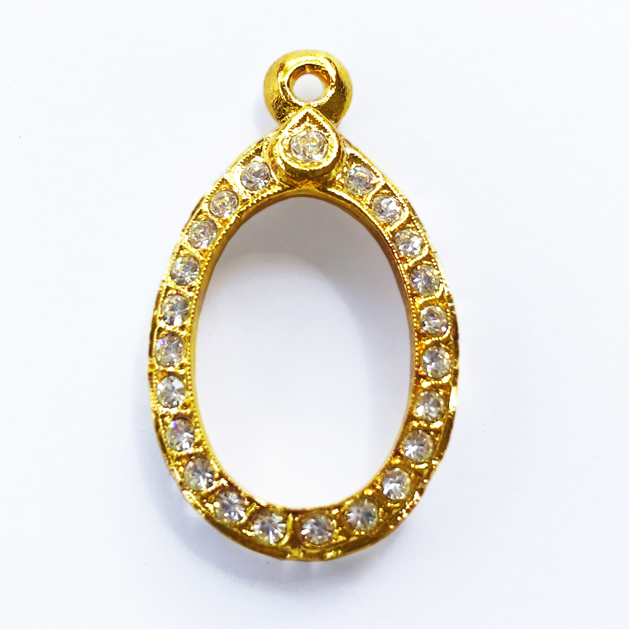 กรอบพระฝังพลอย