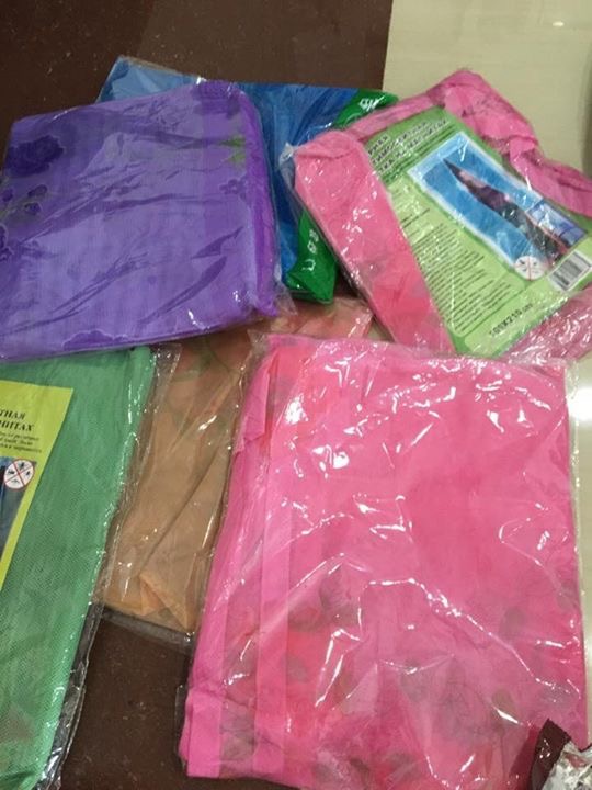 ม่านกันแมลง มุ้งกันยุง แบบติดประตู 139.- ส่งฟรี ขนส่งเอกชน