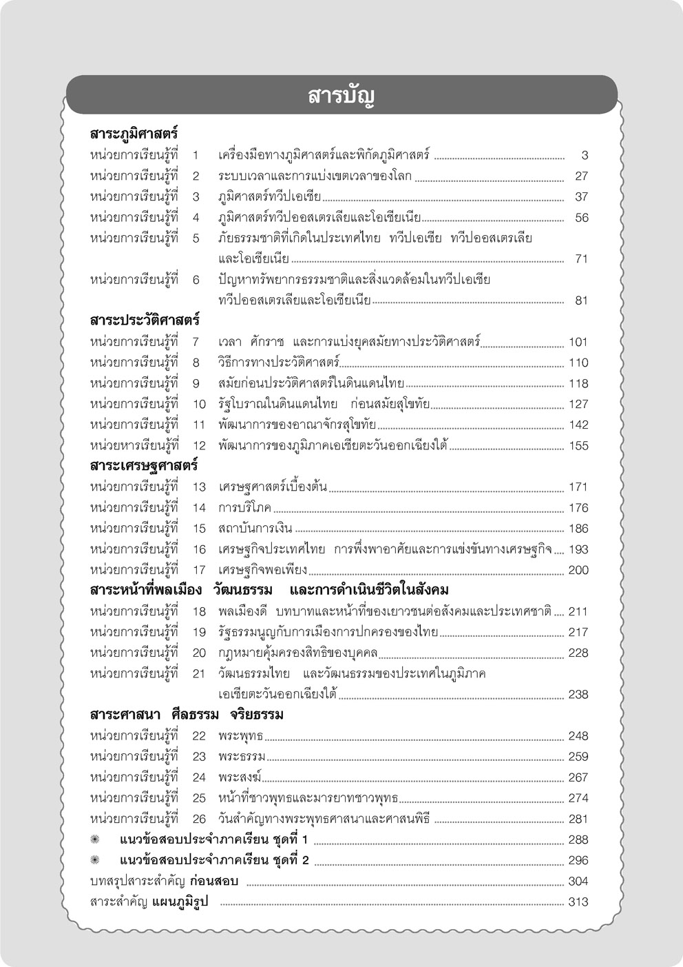 ชุด คู่มือสังคมศึกษา ม. 1-2-3 โดย พ.ศ.พัฒนา