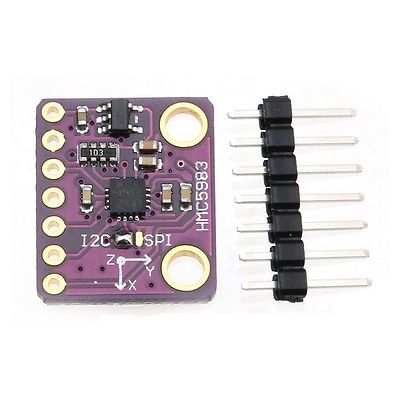 GY-283 HMC5983 High Precision Triaxial Magnetic Electronic Compass Module