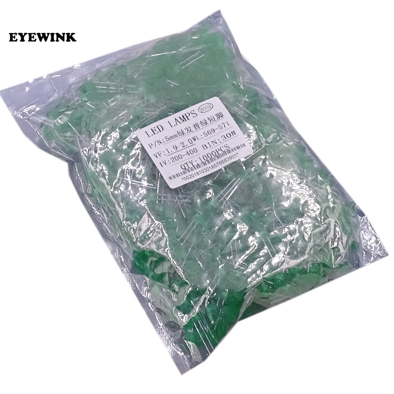 หลอด LED Super Bright 5mm ถุงละ 1000 ตัว