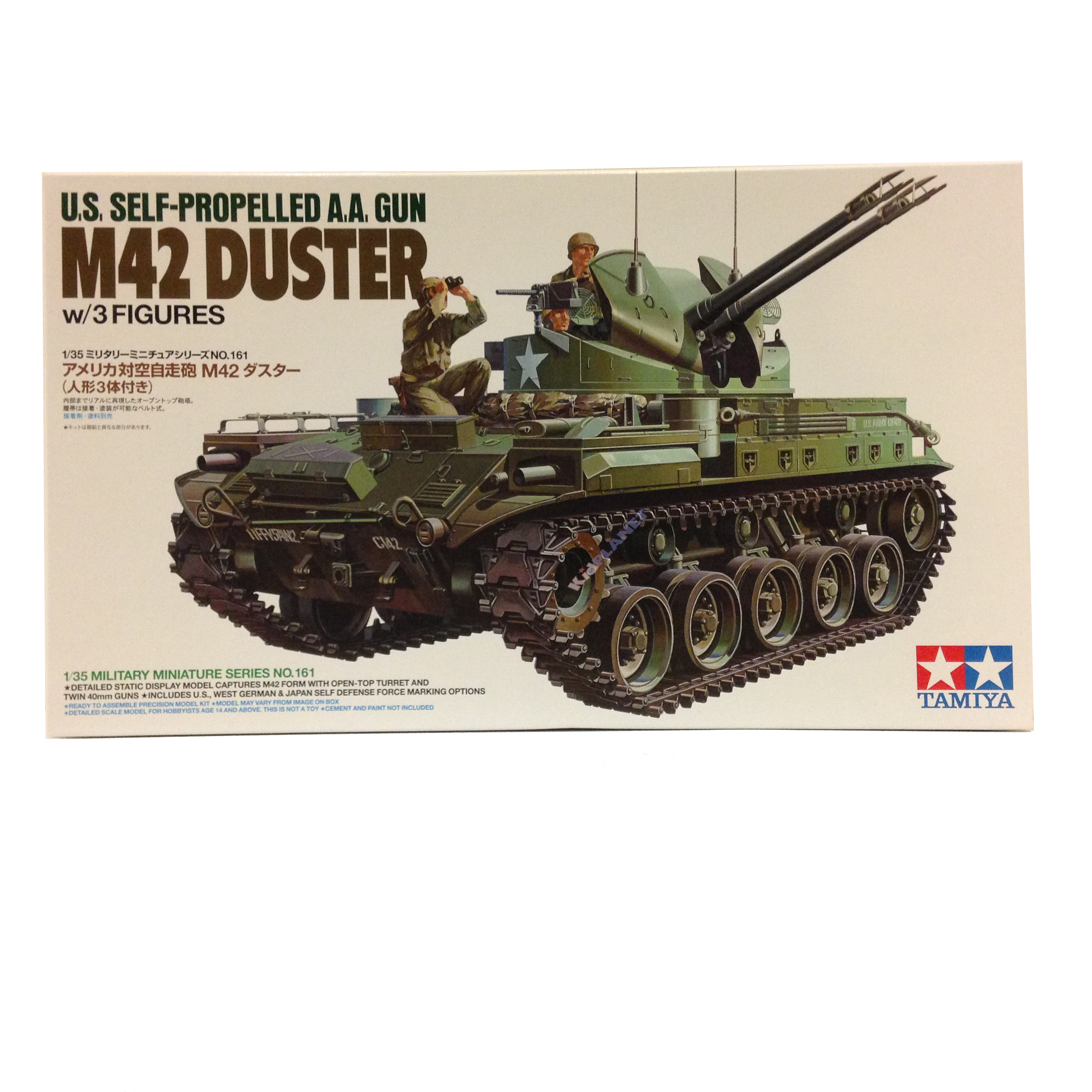 35161 TAMIYA MODEL 1/35 U.S. Self-Propelled A.A. Gun M42 Duster