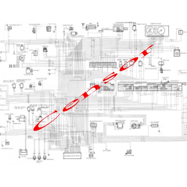 CD คู่มือซ่อม WIRING DIAGRAM SUZUKI SAMURAI ปี 1987 (SJ SERIES) เครื่องยนต์ 1.3 L