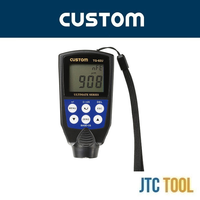 เครื่องวัดความหนาผิวเคลือบ - Coating Thickness Meter No. TG-02U [Brand: Custom]