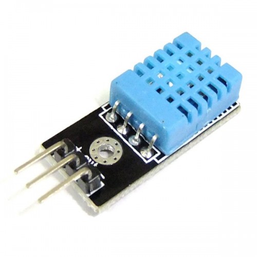 DHT11 Temperature and Humidity Sensor Module โมดูลวัดอุณหภูมิและความชื้น พร้อมสายไฟ