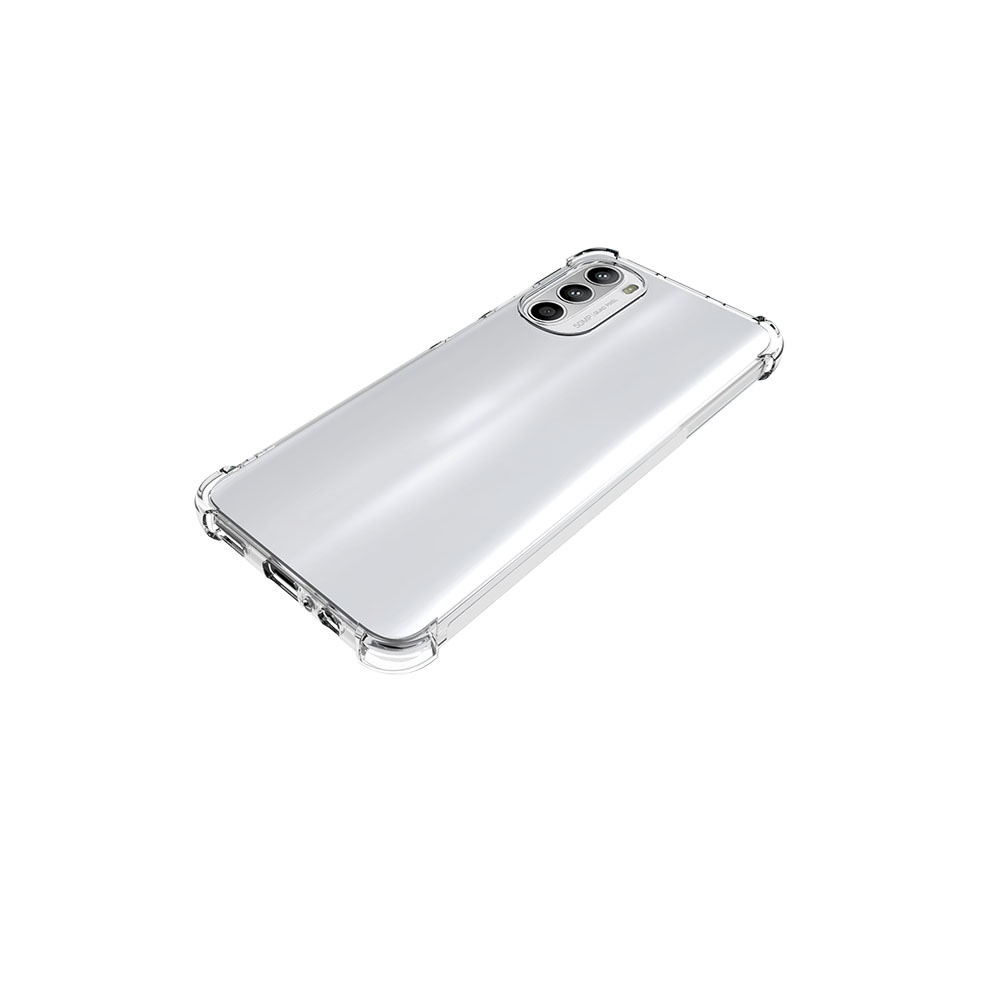 เคส Motorola Moto G82 5G แบบ TPU ใสเสริมขอบและมุมกันกระแทก