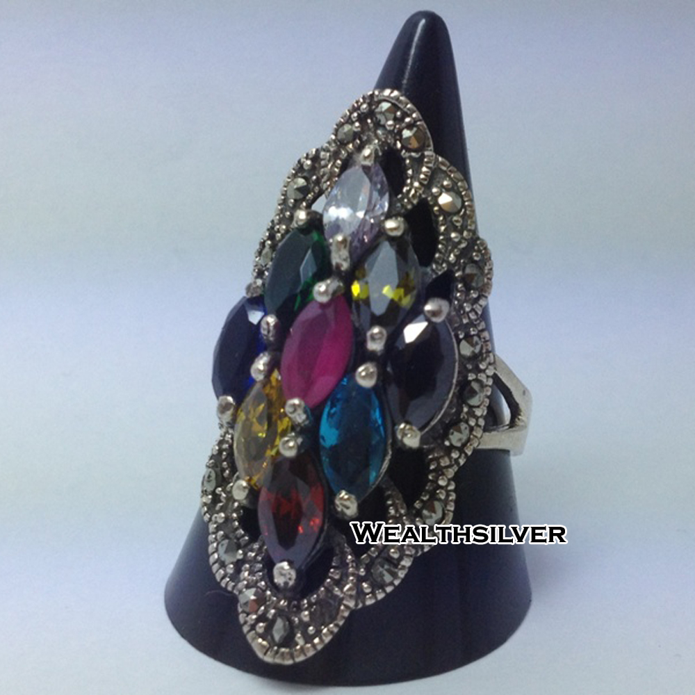 แหวนนพเก้า MaKee-XL CZ