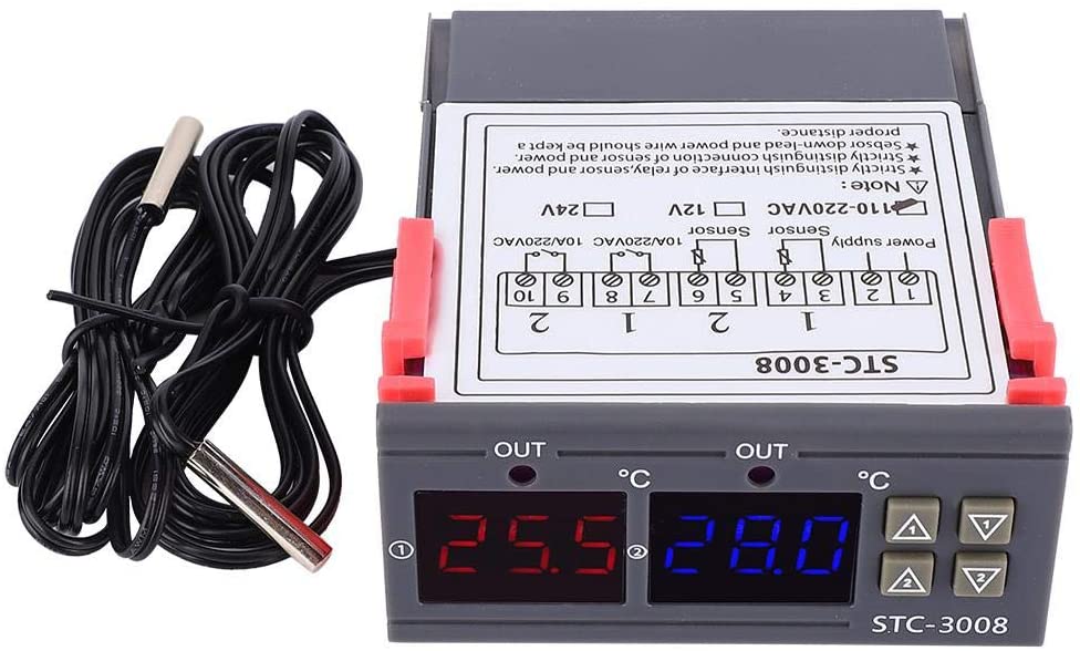 STC-3008 เครื่องควบคุมอุณหภูมิ Digital Temperature Controller