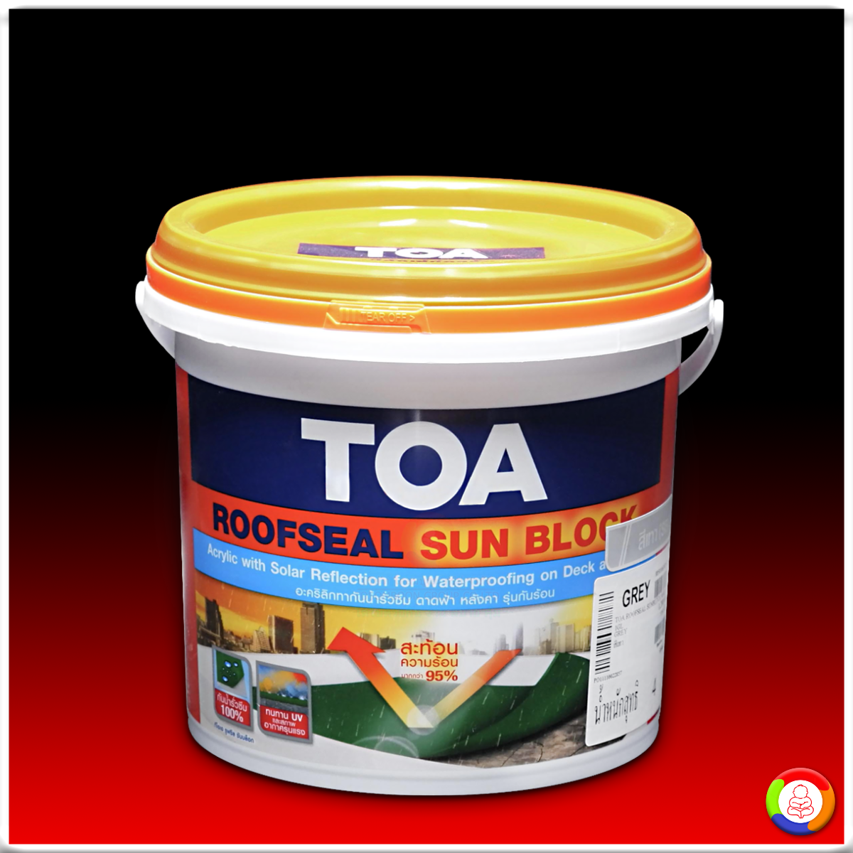 TOA ROOFSEAL Sun Block ทีโอเอ รูฟซีล ซันบล็อก