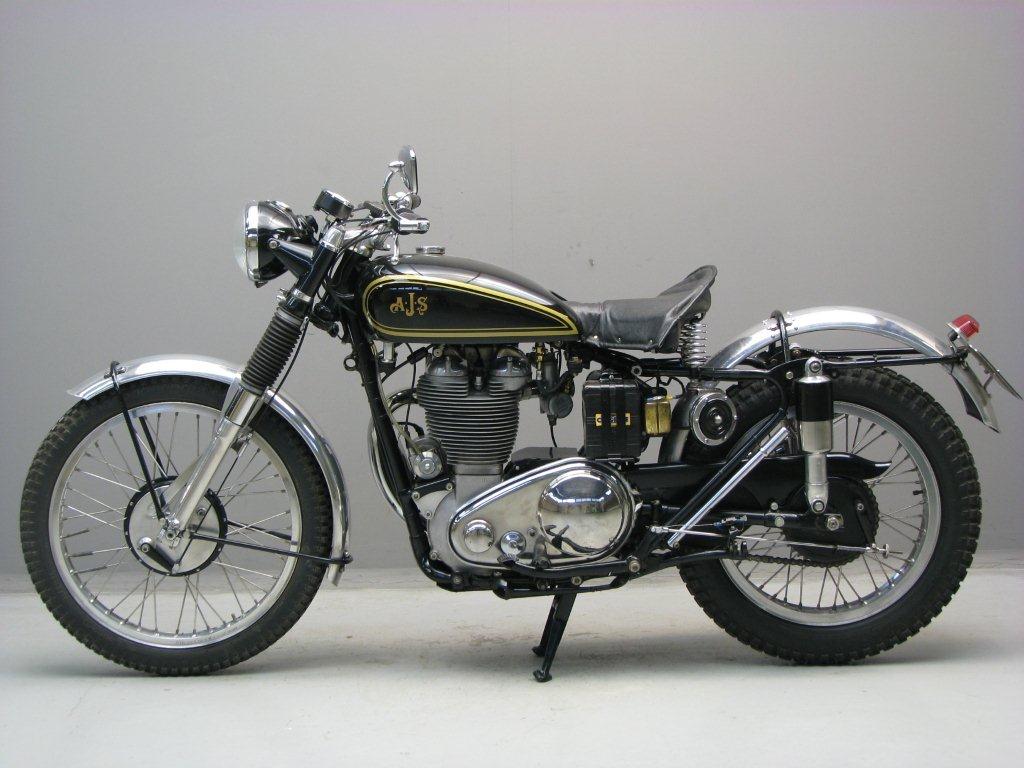 CD คู่มือซ่อม มอเตอร์ไซค์ AJS 350cc, 500cc ปี 1951 (EN)