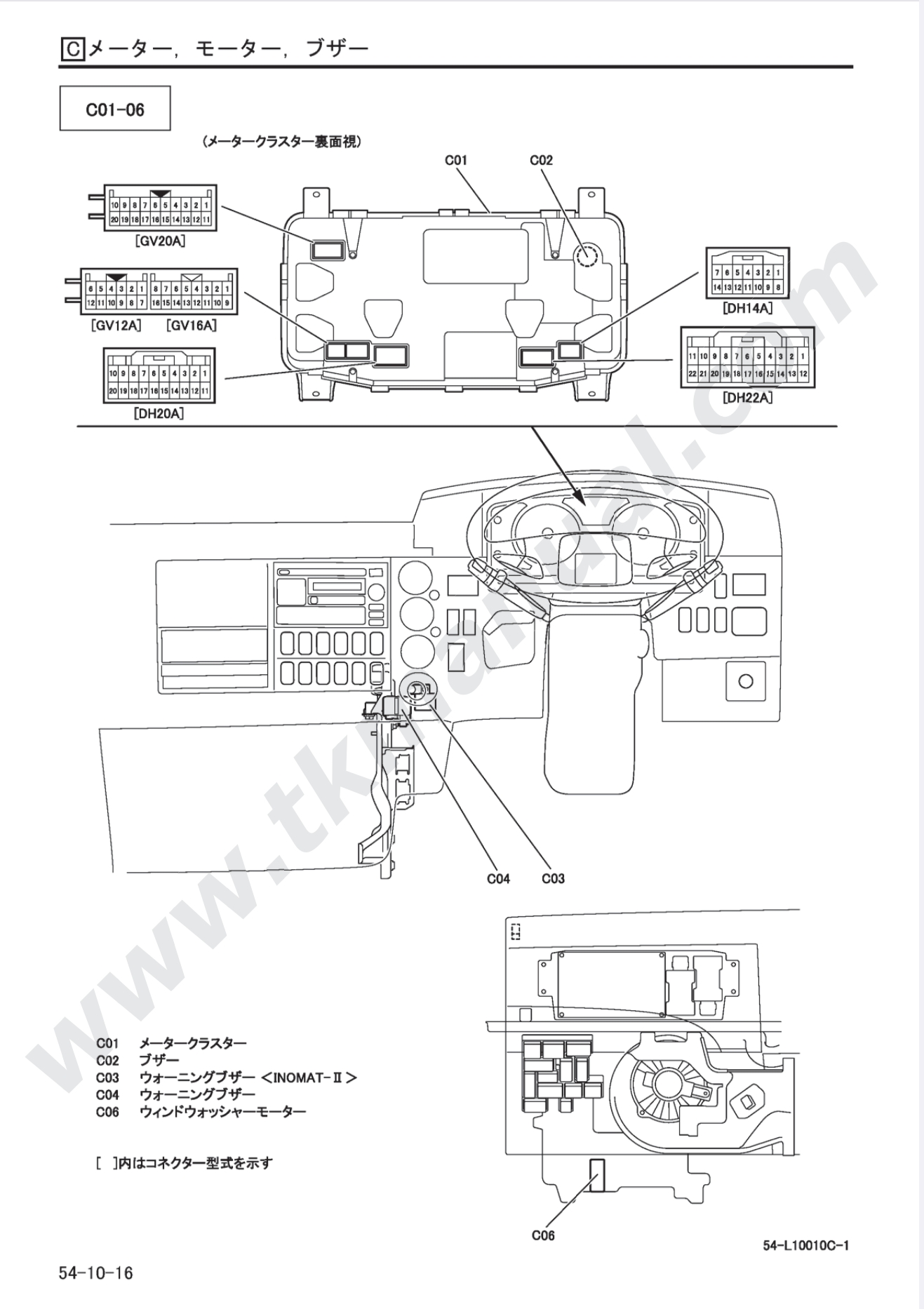 หนังสือวงจรไฟฟ้า 2014 MITSUBISHI FUSO FIGHTER 2014 Model : FK, FQ สำหรับกล่องเซียงกง เครื่องยนต์ 6M60T1, 6M60T2, 6M60T3, 6M60-T1, 6M60-T2, 6M60-T3