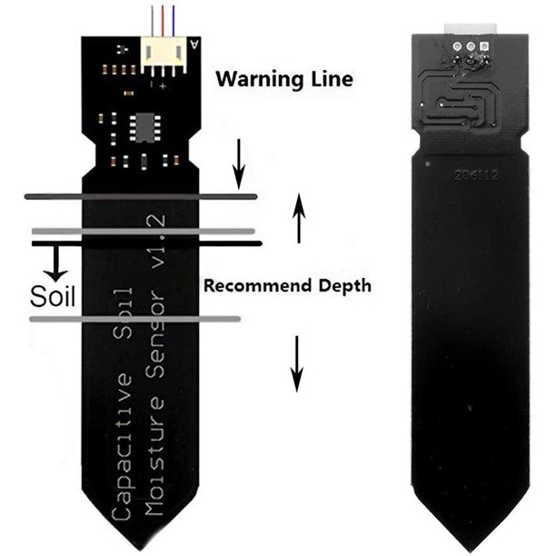 Capacitive Soil Moisture Sensor เซ็นเซอร์วัดความชื้นในดิน