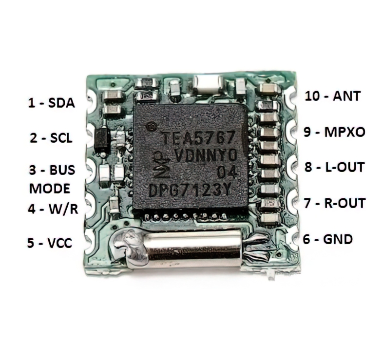 โมดูลรับวิทยุ FM TEA5767 FM Radio Module