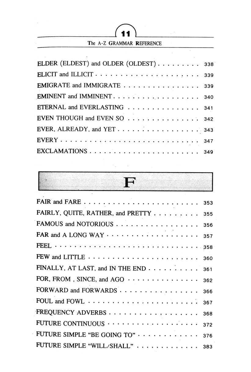 ปทานุกรม หลักการใช้ไวยกรณ์อังกฤษ โดย พ.ศ.พัฒนา