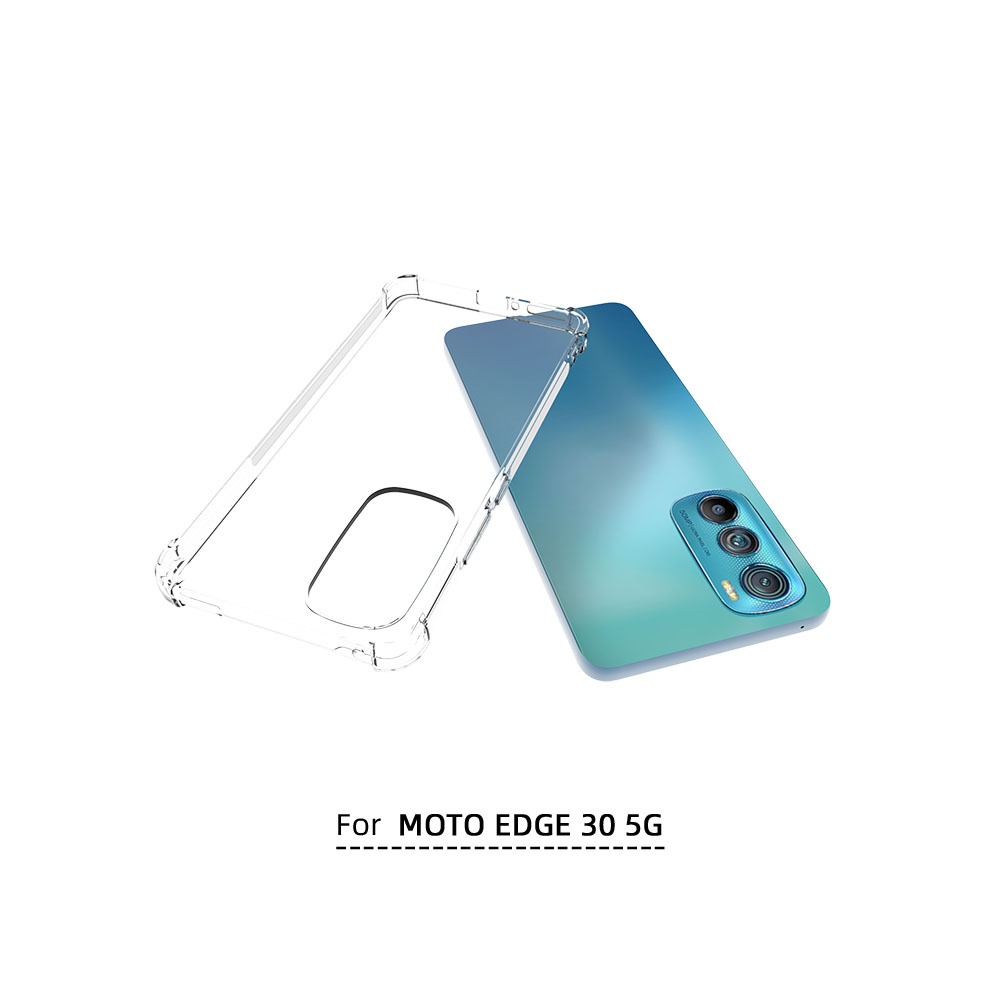 เคส Motorola Edge 30 แบบ TPU ใสเสริมขอบและมุมกันกระแทก