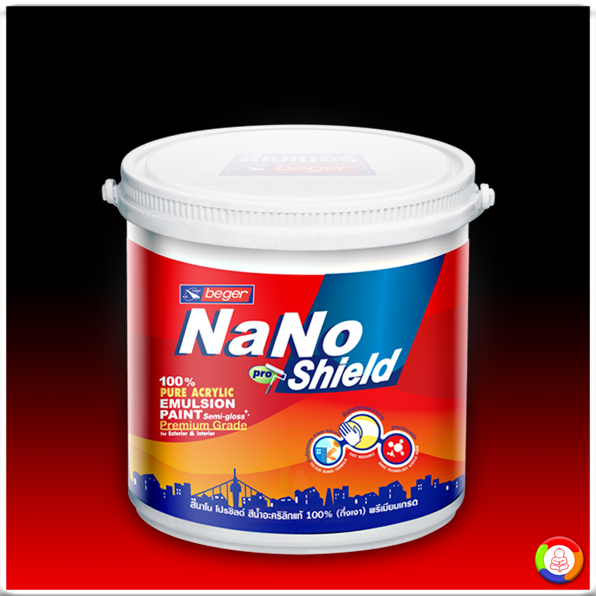 Beger Nano Pro Shield สีเบเยอร์ นาโนโปร ชิลด์