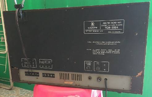 วิทยุเทปตั้งโต๊ะธานินทร์ รุ่น TCR-3324 แนววินเทจ