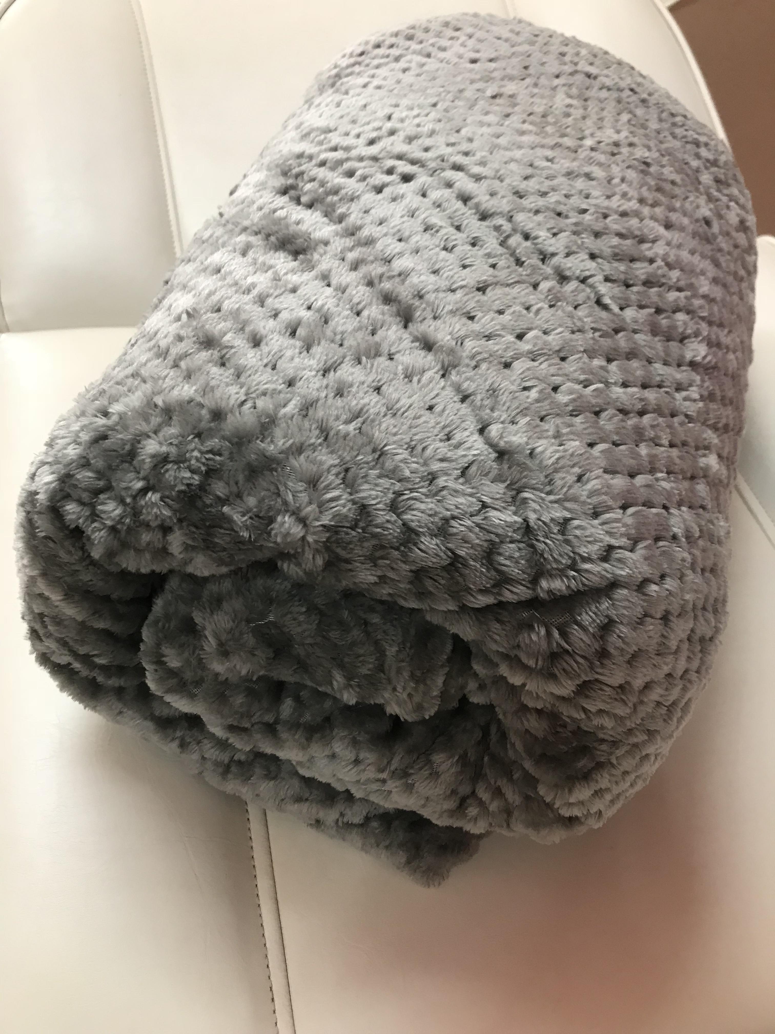 ผ้าห่มสไตล์ญี่ปุ่นลายตาข่าย 7x8 ฟุต เกรดพรีเมี่ยม Premium งานส่งออกญี่ปุ่น