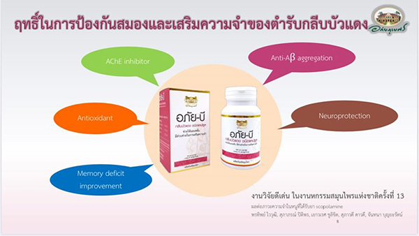 อภัยบี อภัย-บี กลีบบัวแดงชนิดแคปซูล อภัยภูเบศร