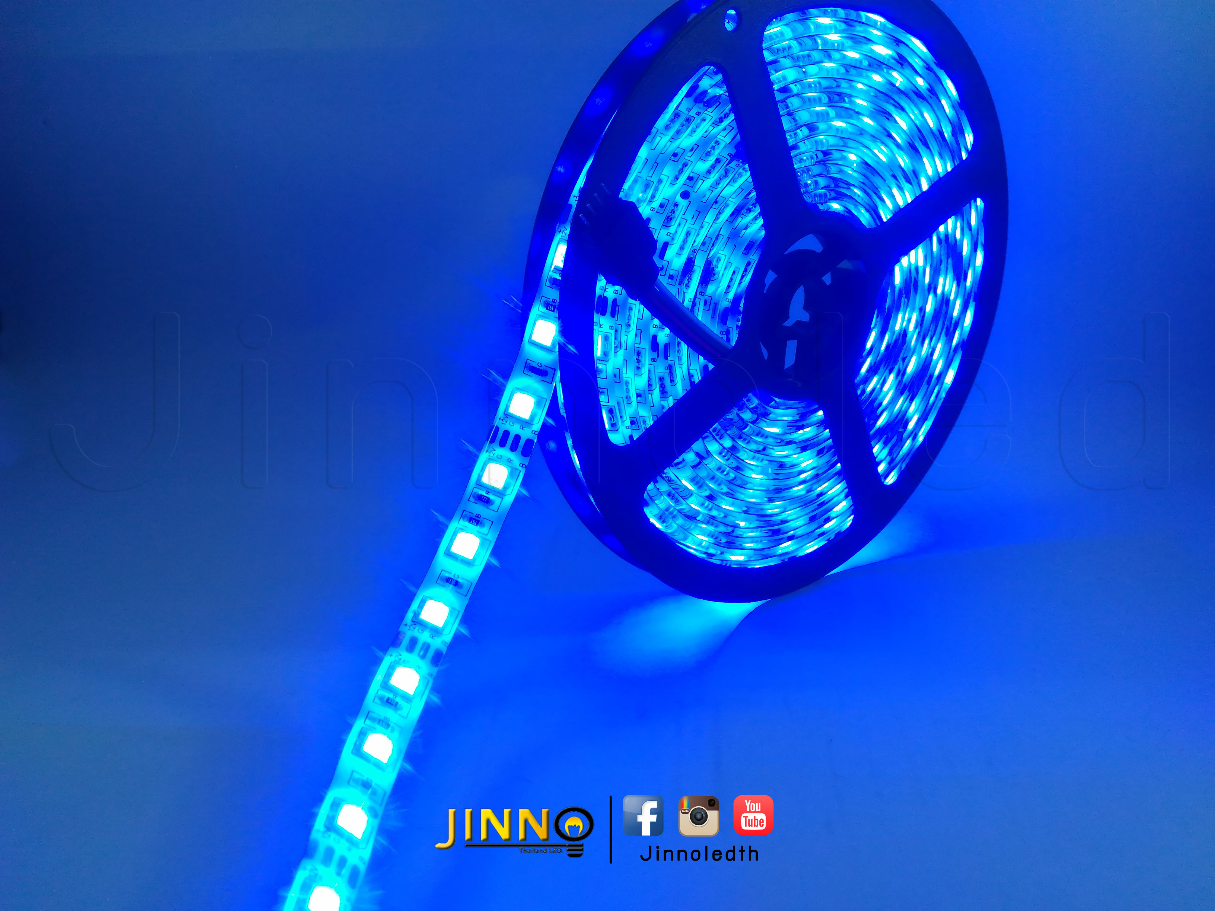 ไฟริบบิ้น 12v รุ่น 5050 IP65 : แบบกันน้ำ
