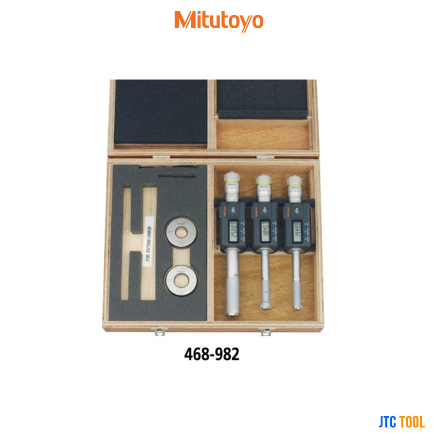 ชุดดิจิตอลโฮลเทส - Digimatic Holtest set Size 12-25mm No.468-982 [Brand: Mitutoyo]
