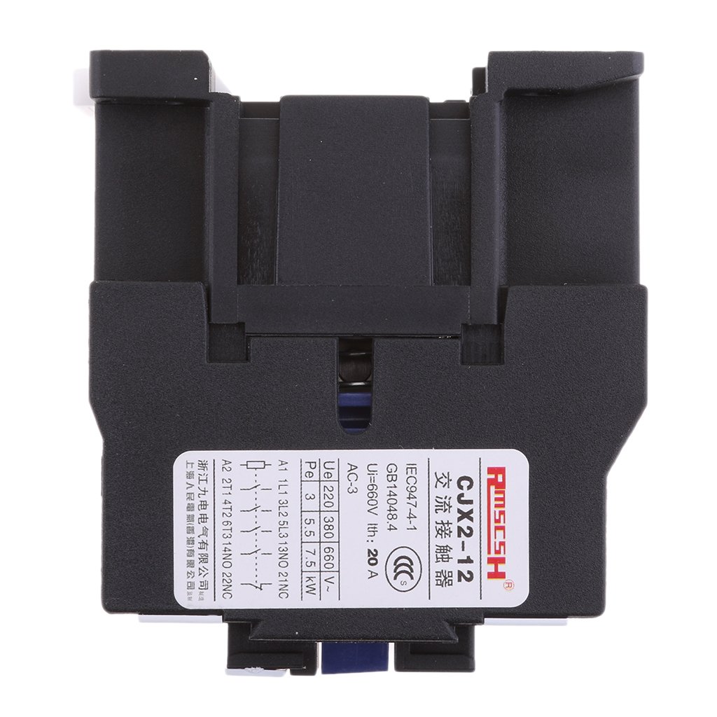 CJX2-1210 AC Magnetic Contactor 380VAC Coil Voltage 3 Poles แมกเนติกคอนแทคเตอร์
