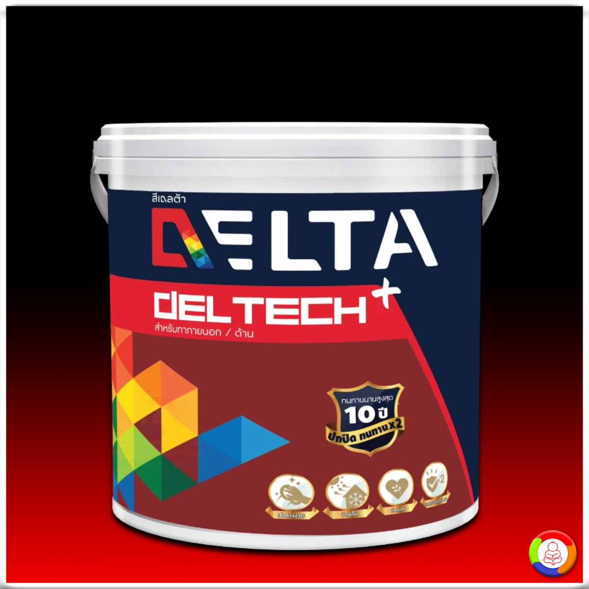 Deltech Plus for Exterior Matt เดลเทคพลัส สำหรับภายนอก ชนิดด้าน