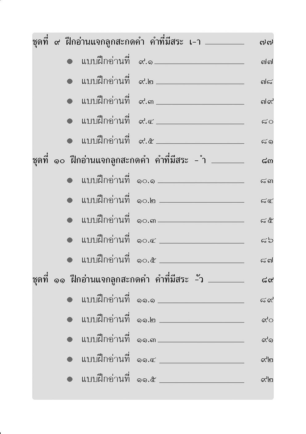 อ่านคล่อง อ่านเร็ว ภาษาไทย เล่ม 1 โดย พ.ศ.พัฒนา