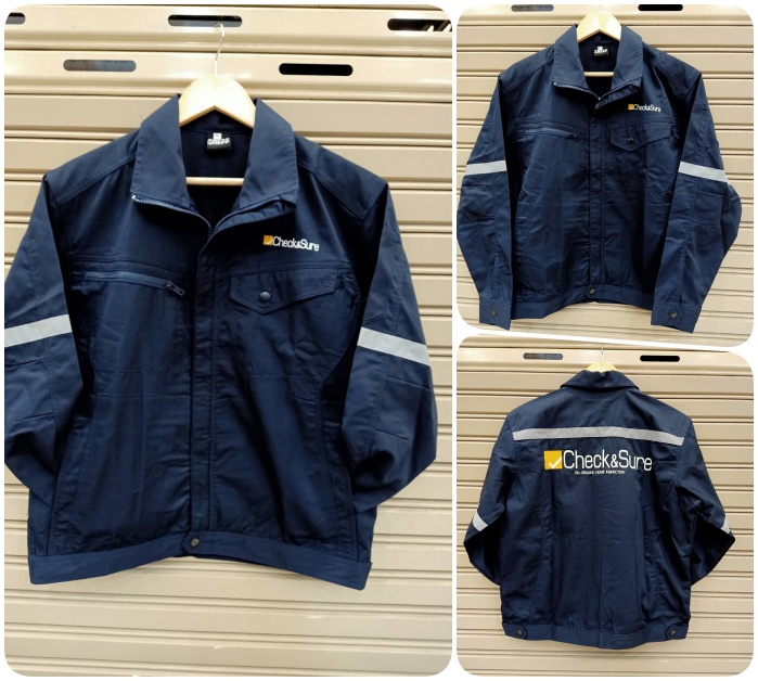 Jacket Casual เสื้อแจ็คเก็ตเซฟตี้ เทปสะท้อนแสง แจ็คเก็ตคลุมงาน แจ็คเก็ตเนื้อผ้าคอมทวิว และสั่งผลิตได้ พร้อมปัก