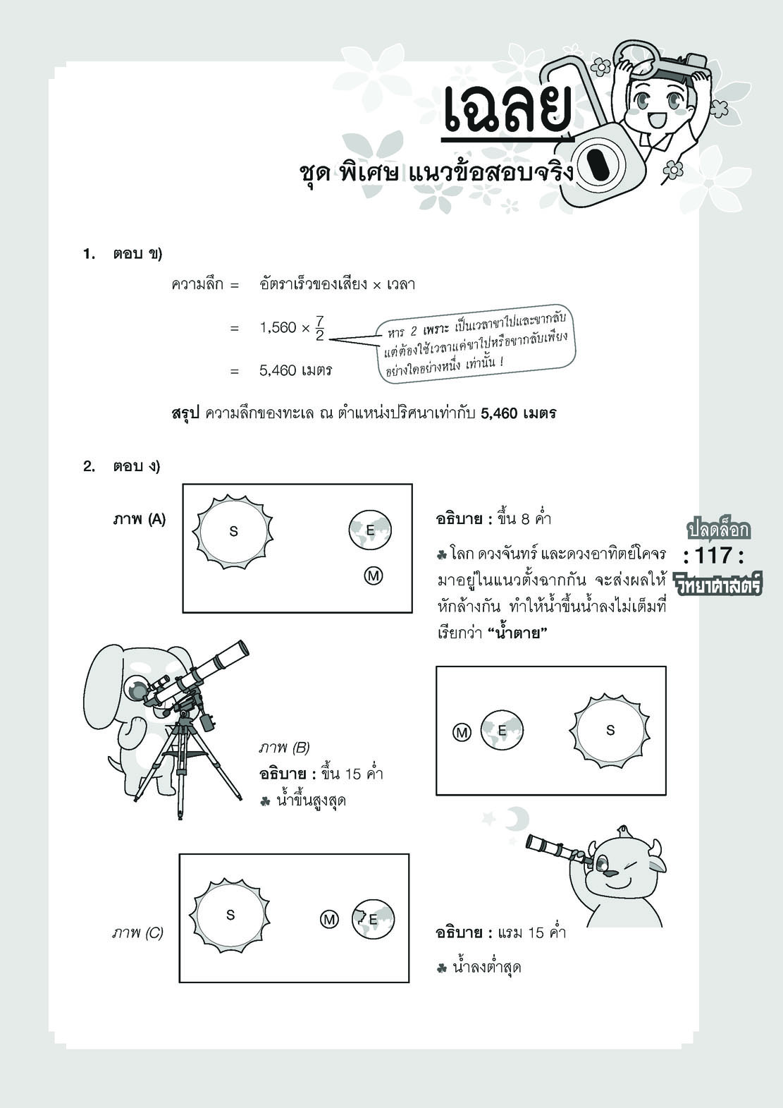 ปลดล็อก วิทยาศาสตร์ ป.6 เข้า ม.1 (ปรับปรุงใหม่ เพิ่มข้อสอบเข้า ม.1) โดย พ.ศ.พัฒนา