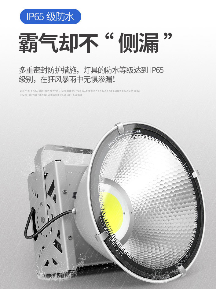 โคมไฟสนาม แรงสูง ขนาดใหญ่ หลอด COB ขนาด 600 Watt