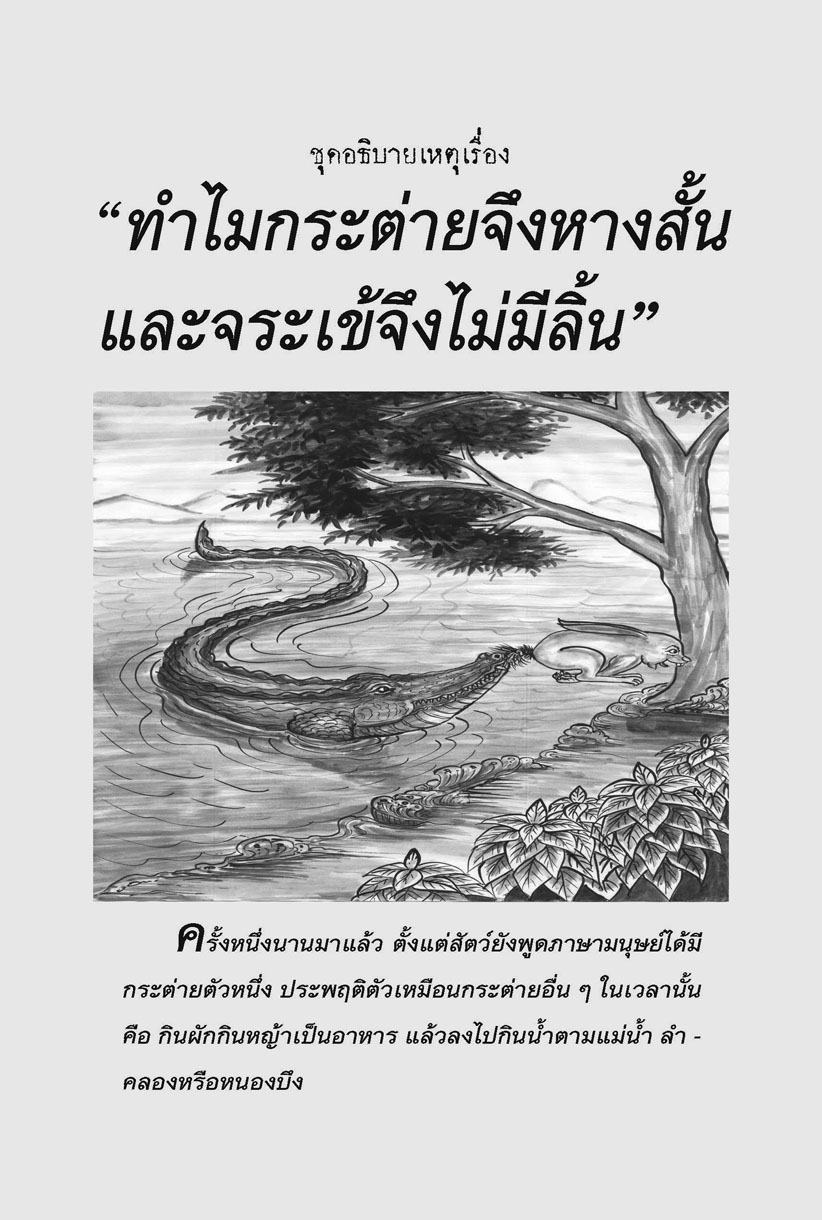 นิทานพื้นบ้าน ชุดที่ 3 "อธิบายเหตุ" (ปกแข็ง) โดย พ.ศ.พัฒนา