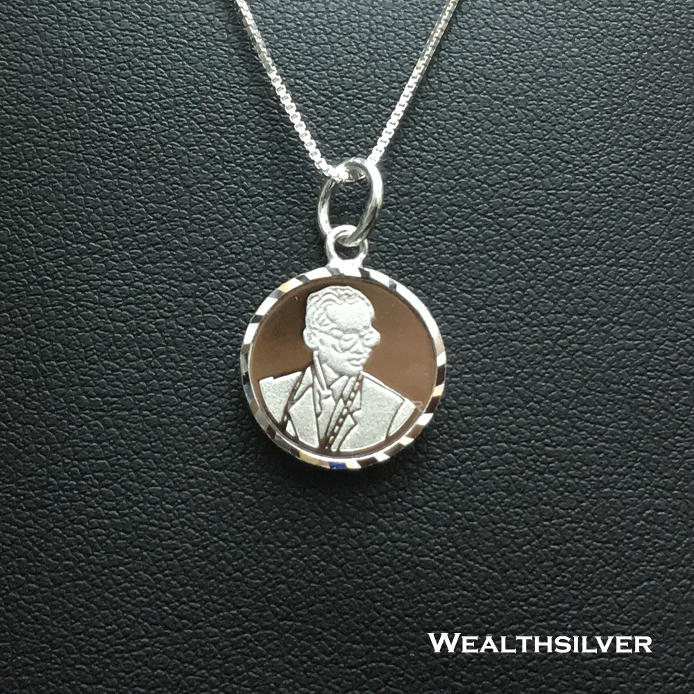 จี้เหรียญในหลวงร.9 S